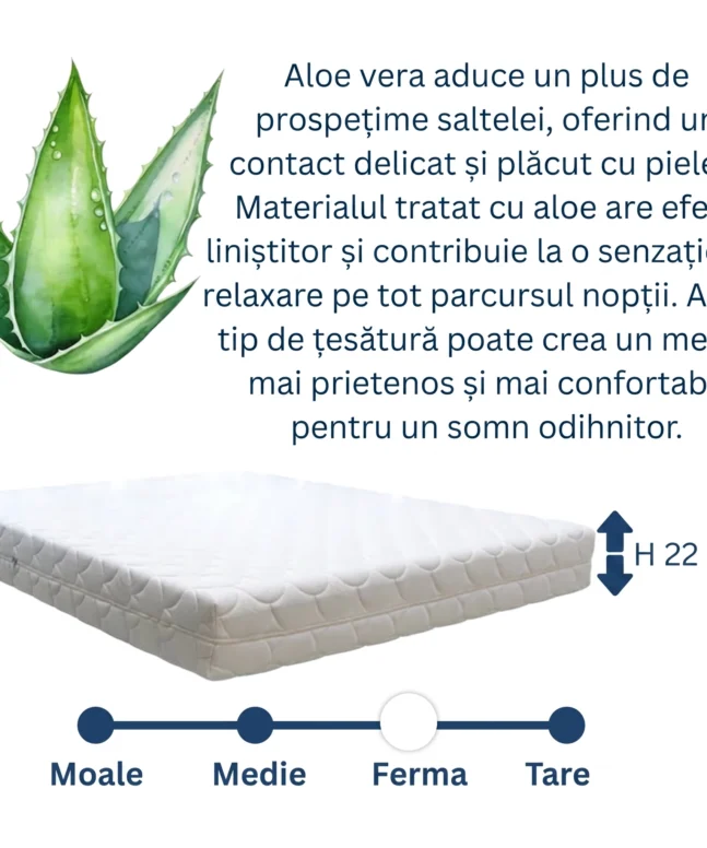 Saltea ortopedica somnUS Premium-Retreat, 140x200x 22cm 10 Saltea ortopedica somnUS Premium Retreat 140x200x 22cm 4