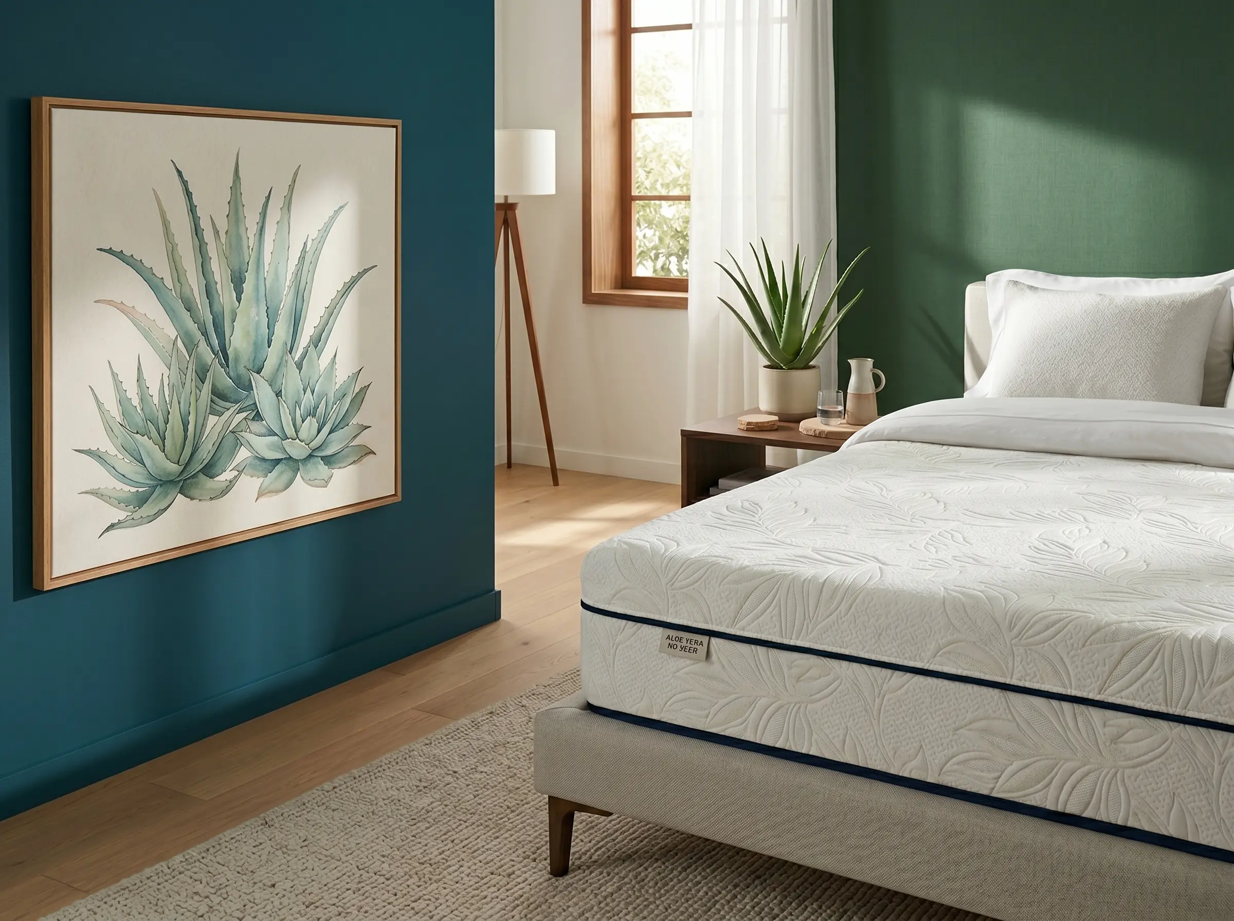 Ce beneficii ofera o saltea cu husa Aloe Vera hipoalergenica si antibacteriana