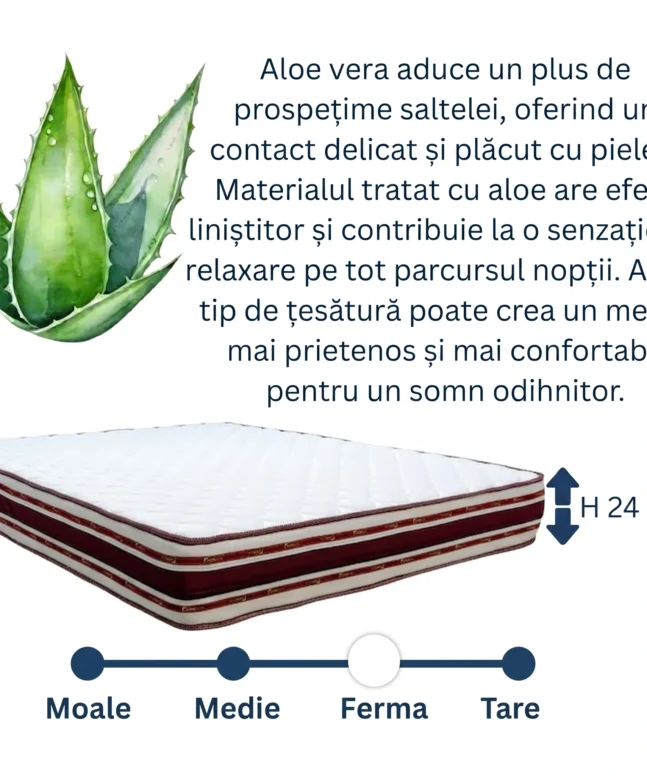 Saltea ortopedica somnUS Premium Regalo 160x200x 24cm 4
