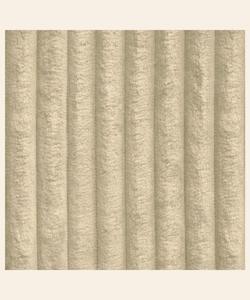 Canapea modulara extensibila somnUS-Tilia, catifea Premium, antiderapanta, 190x82x90cm, Crem - imagine 6