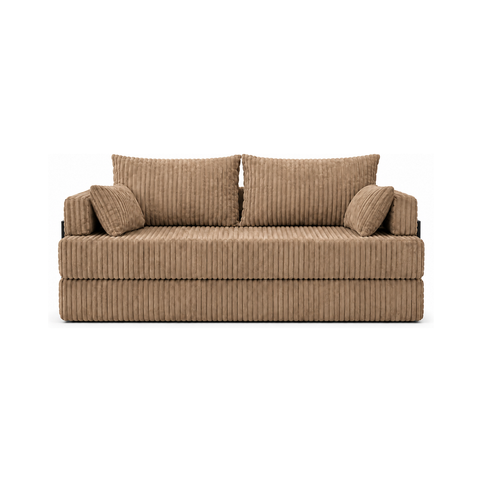 Canapea modulara extensibila somnUS-Tilia, catifea Premium, antiderapanta, 190x82x90cm, Maro 2 Canapea modulara extensibila somnUS-Tilia, catifea Premium, antiderapanta, 190x82x90cm, Maro - imagine 2