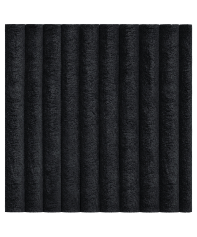 Canapea modulara extensibila somnUS-Tilia, catifea Premium, antiderapanta, 190x82x90cm, Negru - imagine 6