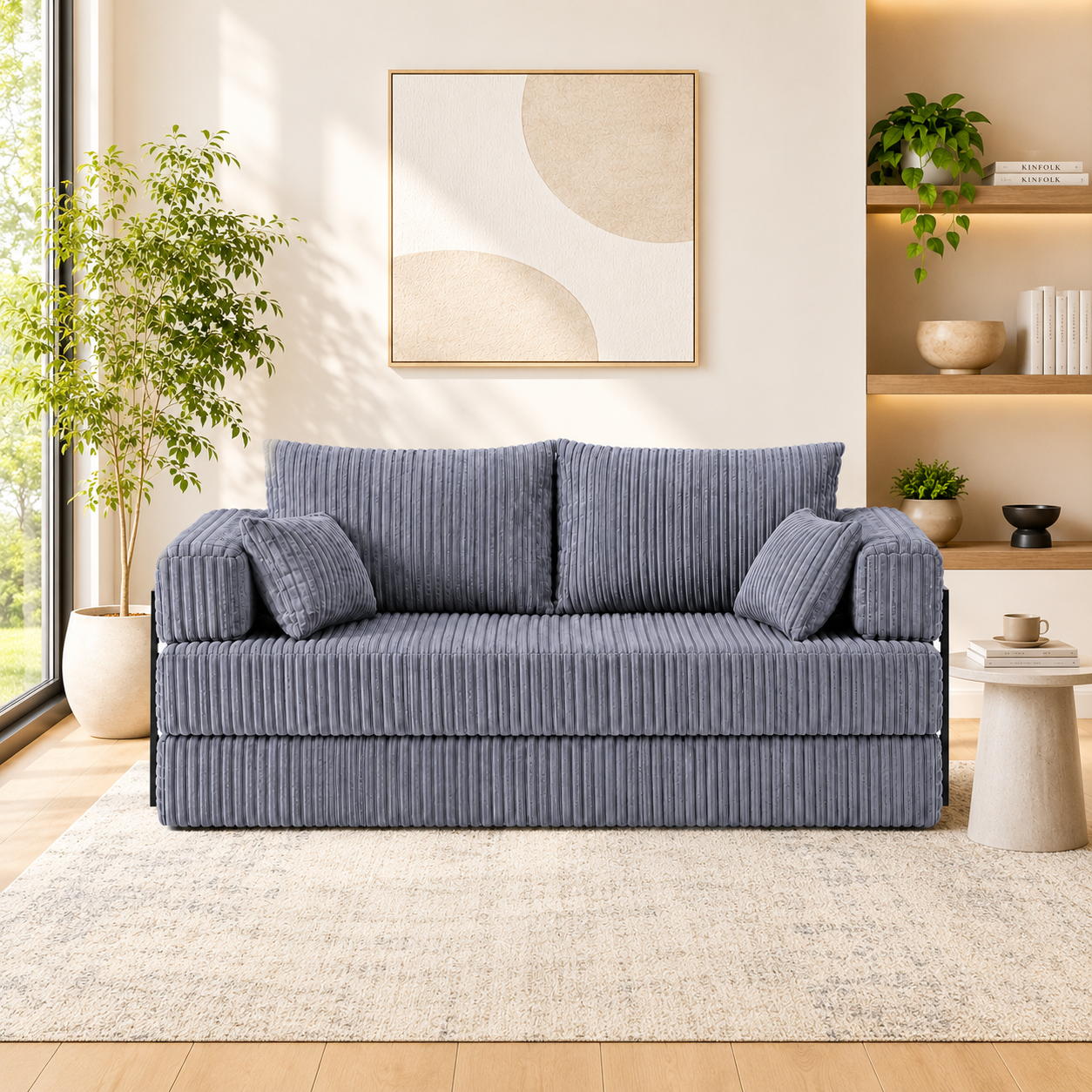 Canapea modulara extensibila somnUS-Tilia, catifea Premium, antiderapanta, 190x82x90cm, Gri Inchis 4 Canapea modulara extensibila somnUS-Tilia, catifea Premium, antiderapanta, 190x82x90cm, Gri Inchis - imagine 4