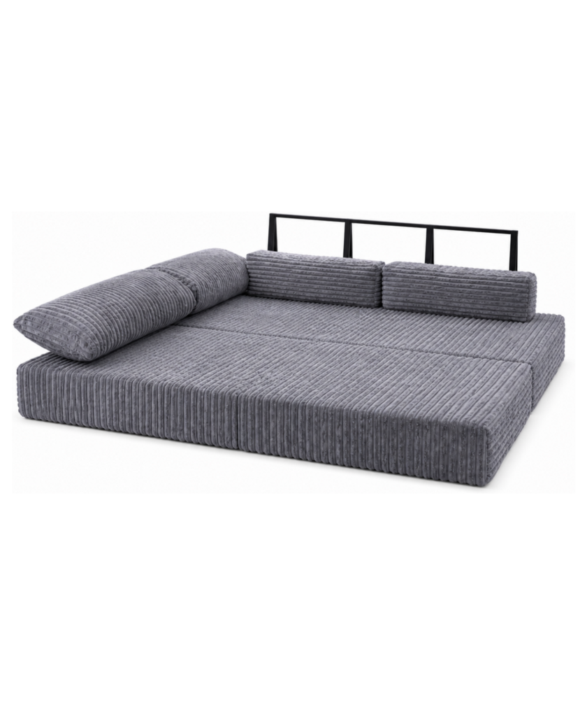 Canapea modulara extensibila somnUS-Tilia, catifea Premium, antiderapanta, 190x82x90cm, Gri Inchis 13 Canapea modulara extensibila somnUS-Tilia, catifea Premium, antiderapanta, 190x82x90cm, Gri Inchis - imagine 5