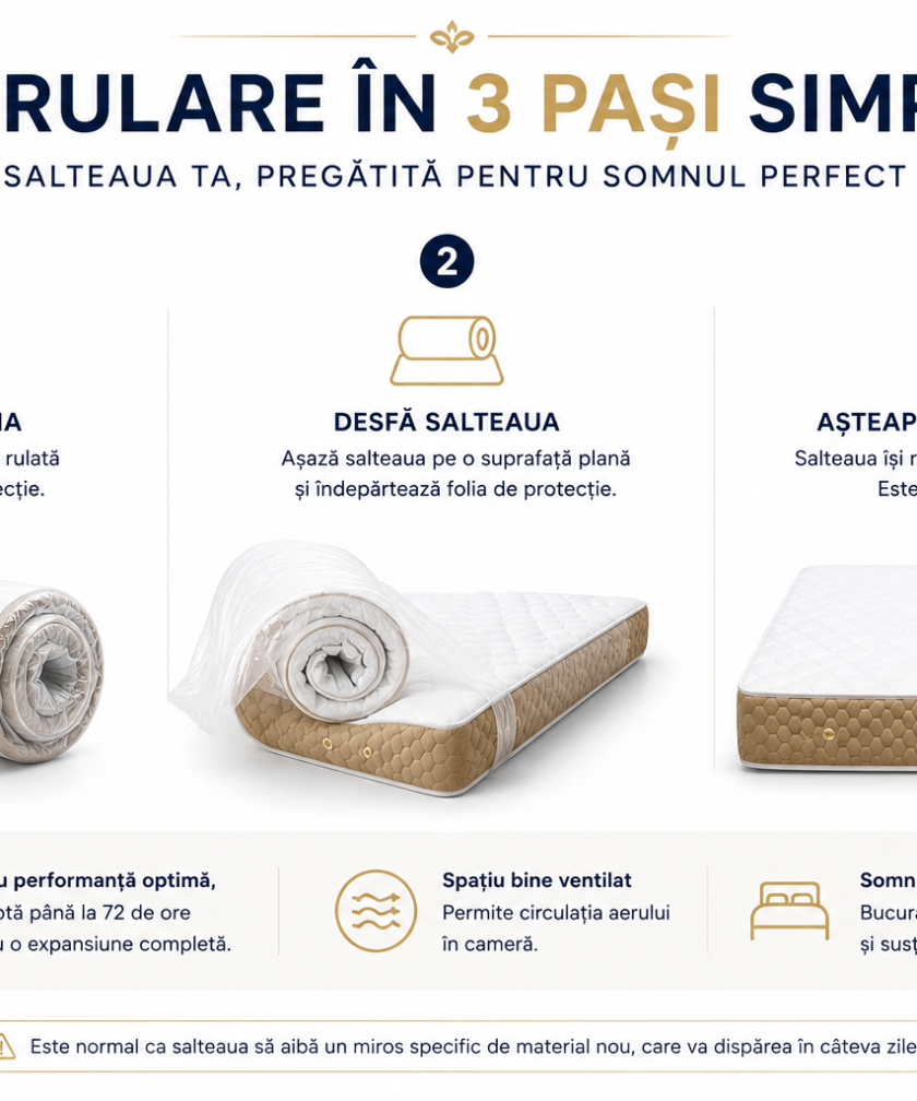 Saltea ortopedica somnUS Premium-Repose, 140x200x 21cm 12 Saltea ortopedica somnUS Premium-Repose, 140x200x 21cm - imagine 6